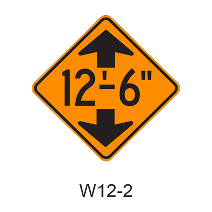 W12-2 - California Barricade