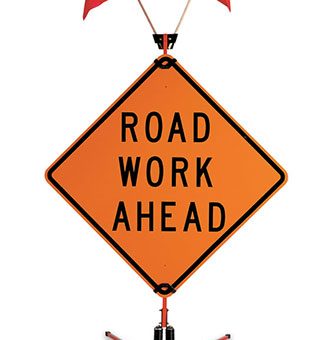 Little Buster Sign Stand - California Barricade